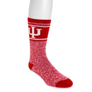 Muk-Luks Hoosiers/University of Indiana heat retaining socks